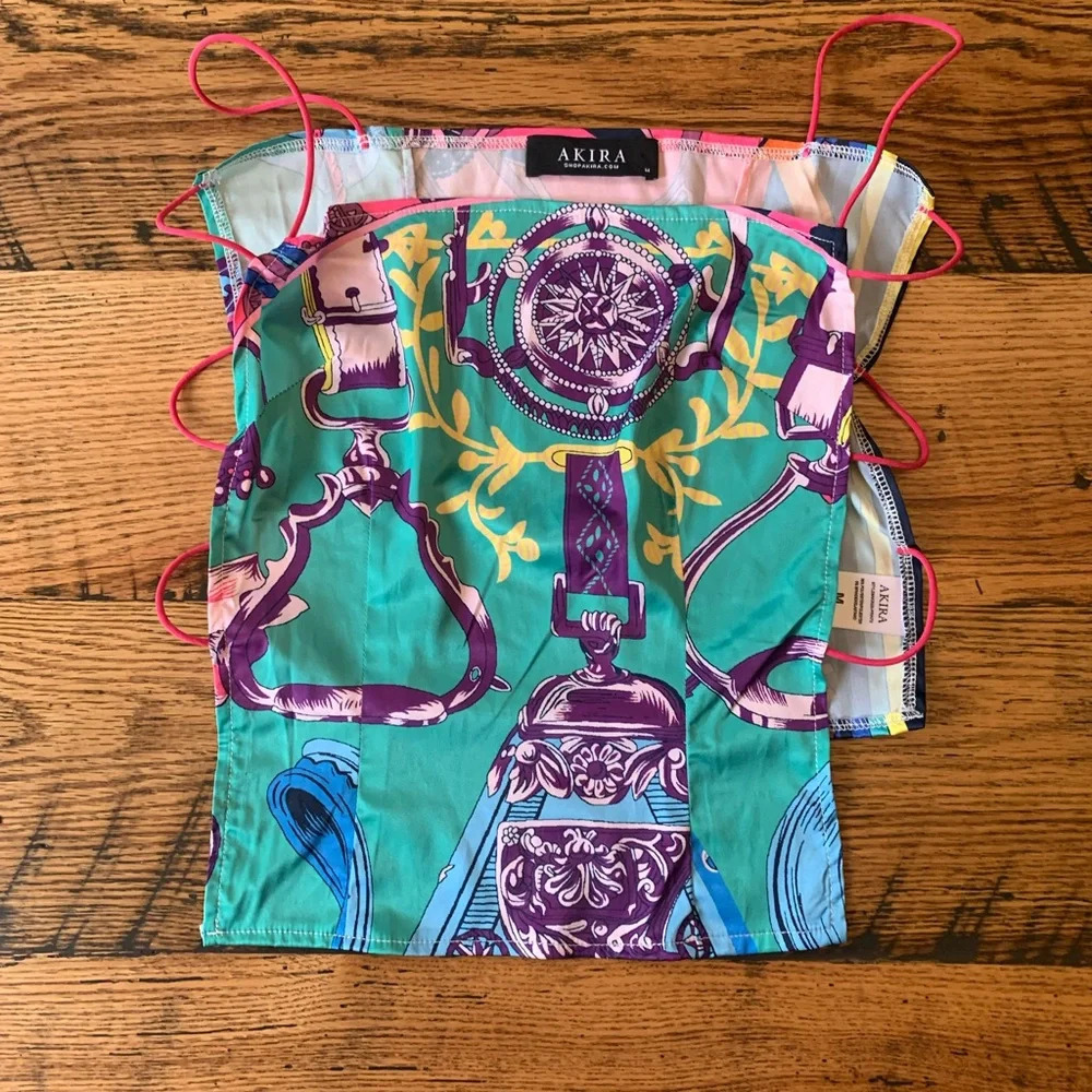 Akira top, scarf top string sides, festival concert  summer